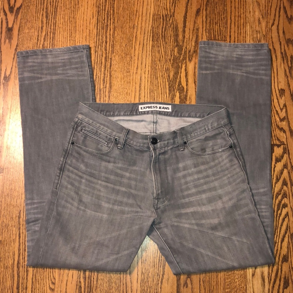 Express Rocco Slim Fit Straight Leg Men’s Jeans 34